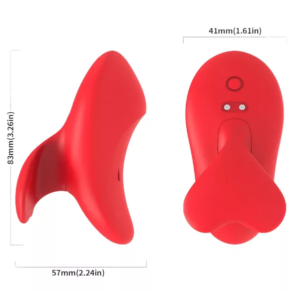 Bestoy - Akku-Fingervibrator (rot)