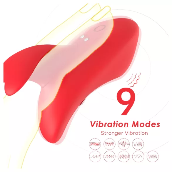 Bestoy - Akku-Fingervibrator (rot)