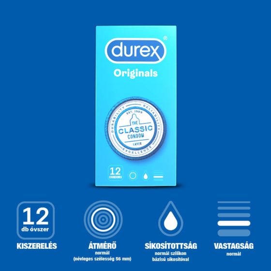 Durex Klassik - Kondome (12 Stück)