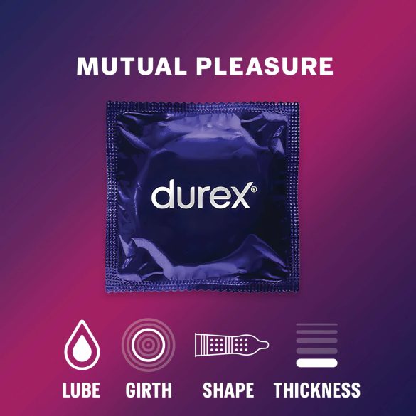 Durex Mutual Pleasure - Kondome (3 Stk)