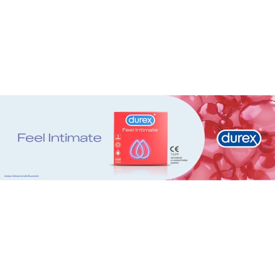 Durex Feel Intimate - hauchdünnes Kondom (3 Stück)