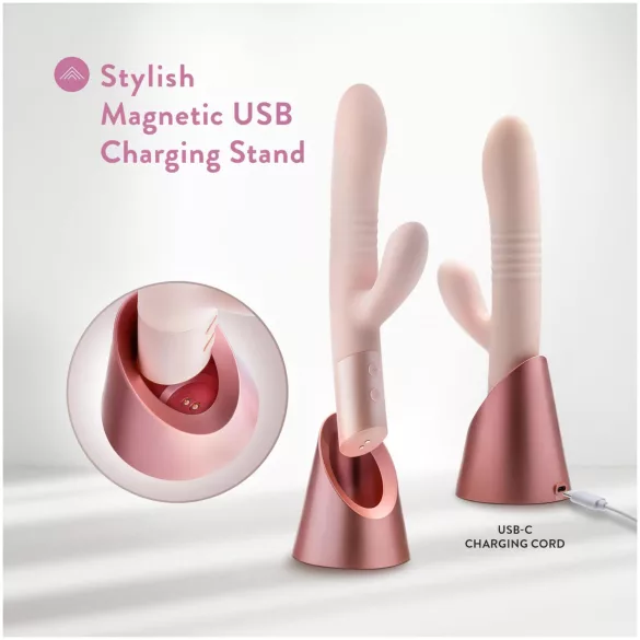 Blush Fraya - Klitoris Schubvibrator mit Griff (Rosa)