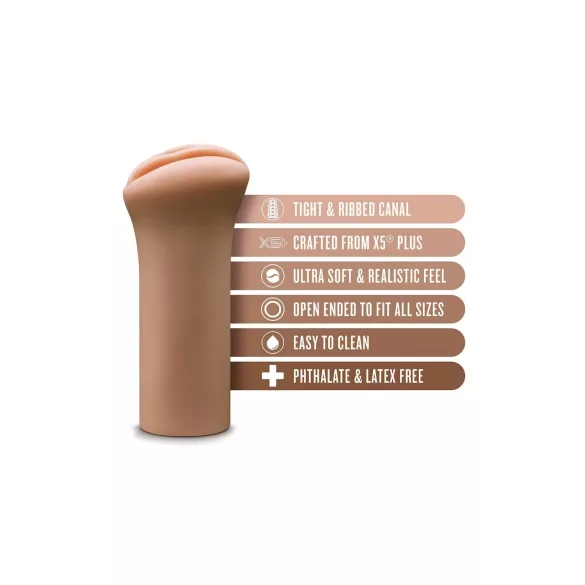 Enlust Molly - Künstliche Vagina mit KI-Bildern (dunkel natur)