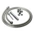 Dusch-Einlauf - Intimdusche-Set aus Aluminium (silber)