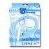 Dusch-Einlauf - Intimdusche-Set aus Aluminium (silber)