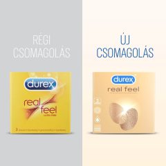 Durex Real Feel - Latexfreies Kondom (3 Stück)