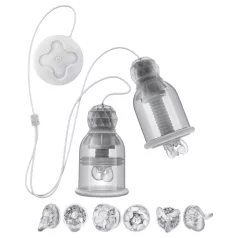 Blush Temptasia - drehbarer Nippelstimulator (transparent)