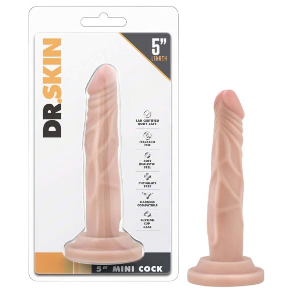Dr. Skin 5 - realistische Saugnapf-Dildo - Natürlich (14,5cm)