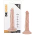 Dr. Skin 5 - naturgetreuer Dildo mit Saugnapf (hautfarben, 14,5 cm)