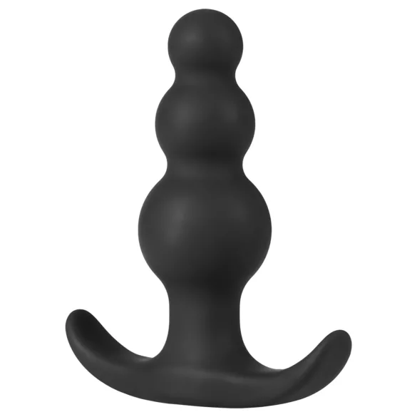 Anal-Abenteuer Platin - Perlen-Analdildo (schwarz)