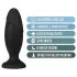 Anal Abenteuer Platin Rakete - großer Anal Plug (schwarz)