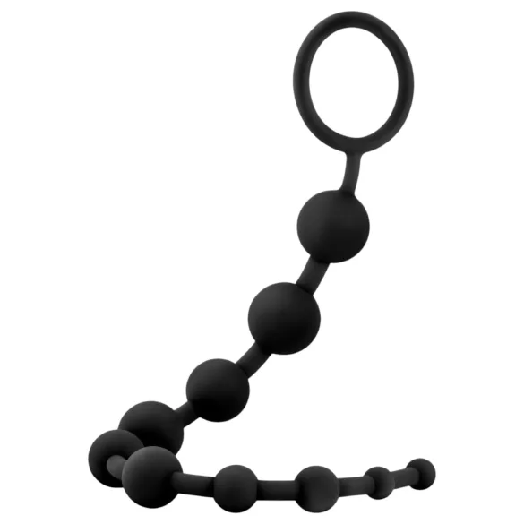 Anal Adventures L – Perlen-Analdildo (schwarz)