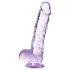 Blush Naturally Yours - Kristall-Dildo (lila)