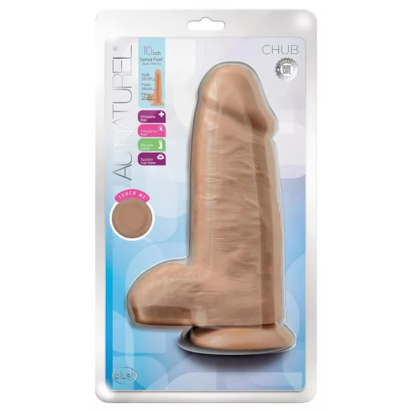 Blush Chub – Realistischer Dildo mit Saugnapf, 18 cm (natur)
