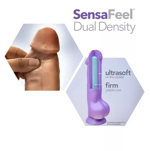 Blush Chub – Realistischer Dildo mit Saugnapf, 18 cm (natur)