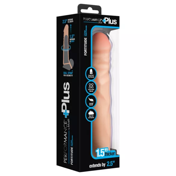 Performance Plus 2,5 - Penis-Manschette mit Perlenring (naturfarben)