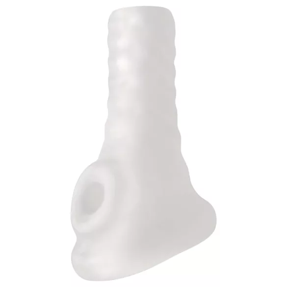 Perfect Fit Breeder - Offener Penismantel (10 cm) - Weiß
