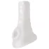 Perfect Fit Breeder - Offener Penismantel (10 cm) - Weiß