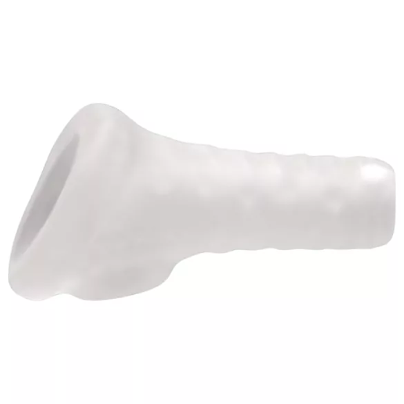 Perfect Fit Breeder - Offener Penismantel (10 cm) - Weiß