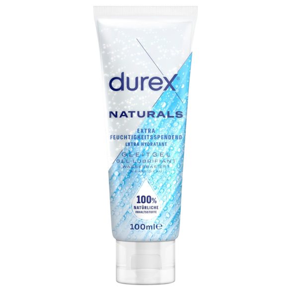 Durex Natural - Feuchtigkeitsspendendes, wasserbasiertes Gleitmittel (100ml)