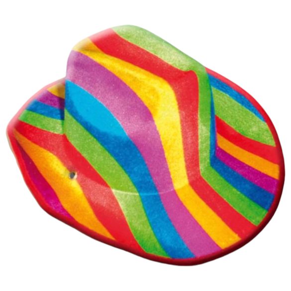 Regenbogen-Pride Cowboyhut