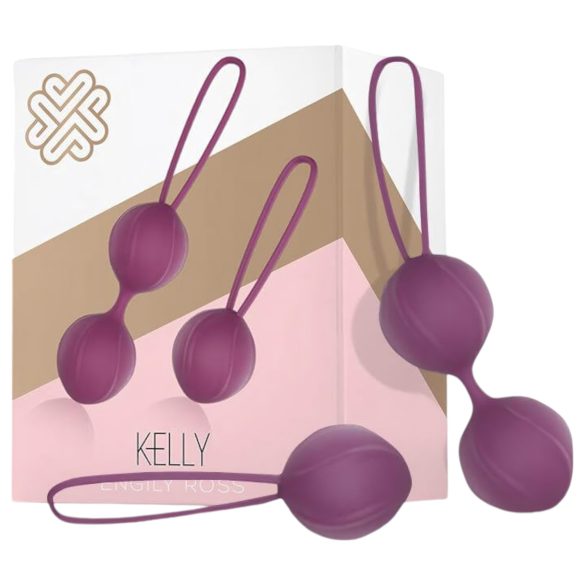Engily Ross Kelly - 2-teiliges Liebeskugel-Set (lila)