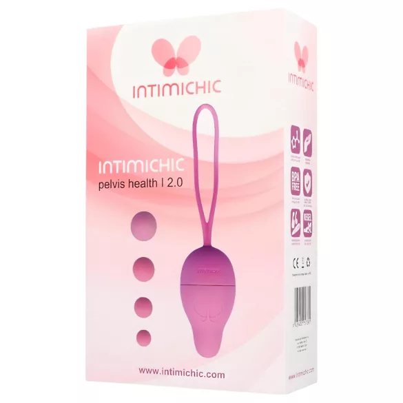 Intimichic I 2.0 - Verstellbares Liebeskugel-Set (Pink)