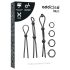 Addicted Toys - Silikon Penisring Set - 7-tlg (schwarz)