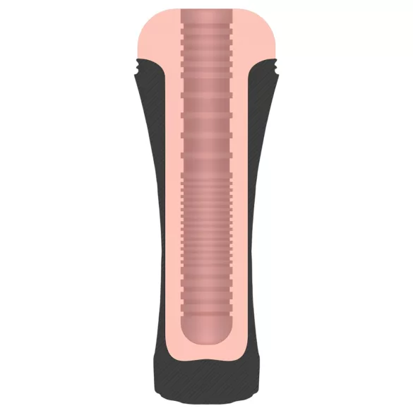 JamyJob - naturgetreues Lustspielzeug im Etui (schwarz-natur)