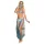 Subblime - Sexy Harem-Dame Kostüm mit Schleier (blau) - L/XL