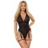 Subblime 954147 - Gestreiftes Body-Set - (Schwarz)