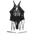 Subblime 954147 - Gestreiftes Body-Set - (Schwarz)
