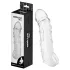 Addicted Toys - Penishülle mit Eichelring - 22 cm (transparent)