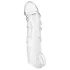 Addicted Toys - Penishülle mit Eichelring - 22 cm (transparent)