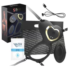 IBIZA - Aufsatzbarer Klitorisstimulator Vibrator (schwarz)