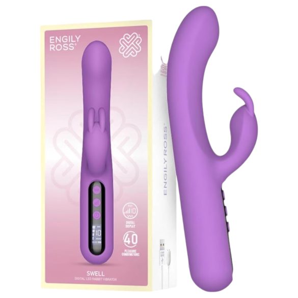 Engily Ross Swell - Akku Klitorisvibrator mit Digitalarm (lila)