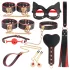 INTOYOU - BDSM Fortgeschrittenen-Set - 8-teilig (schwarz)