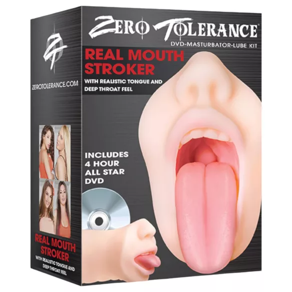 Zero Tolerance - lebensechter Kunstmund (natur)
