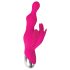 Evolved - Perlen-Vibrator mit Klitorisarm (Pink)