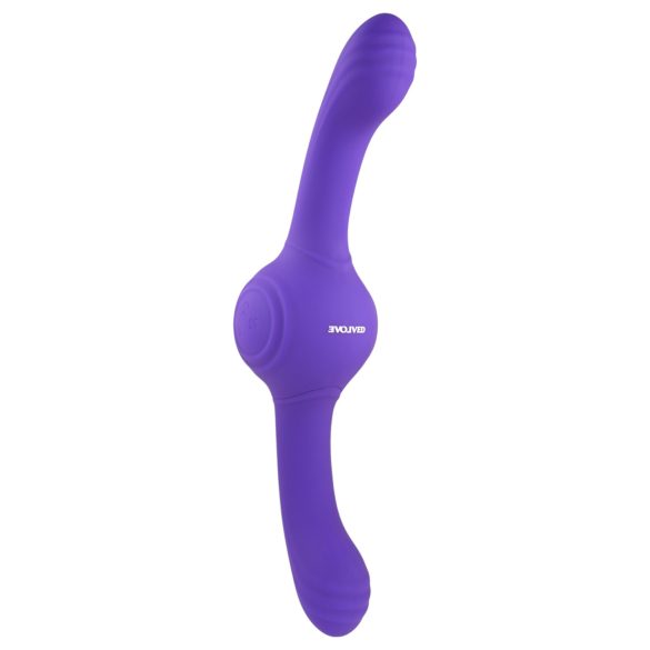 Evolved Our Gyro Vibe - Akku-Doppelvibrator mit Schwingfunktion (Lila)