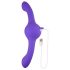 Evolved Our Gyro Vibe - Akku-Doppelvibrator mit Schwingfunktion (Lila)