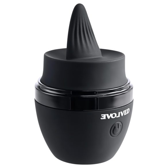 Evolved Tongue Tied - Wiederaufladbarer Zungen-Vibrator (Schwarz)