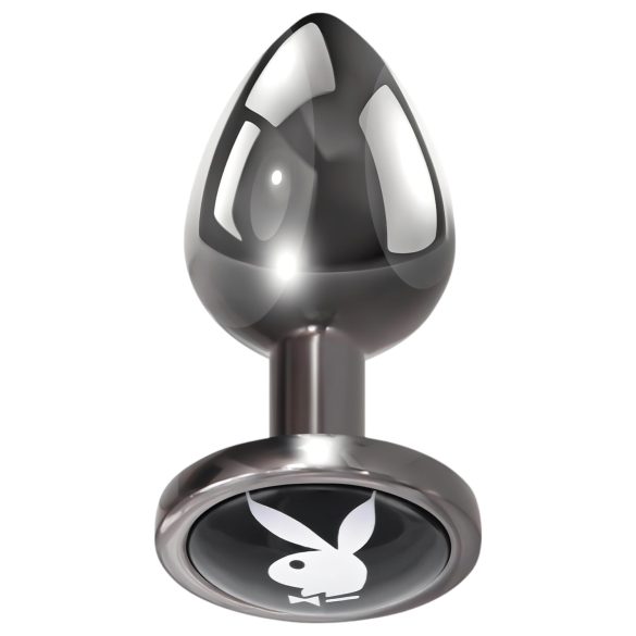 Playboy-Tux Analkugel - Klein (Silber)