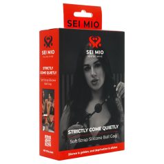 Sei Mio - Kugelmundknebel (schwarz)