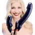 Strap U Revolver - Umschnalldildo ohne Halteriemen (schwarz)