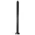 HOSED Geripptes Schlauch 19 - Saugnapf Anal-Dildo (schwarz)