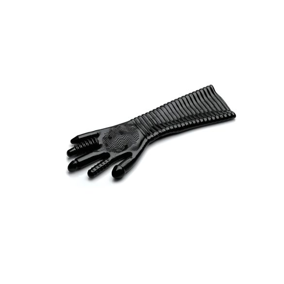 Pleasure Fister - texturierte Fisting-Handschuhe (schwarz)