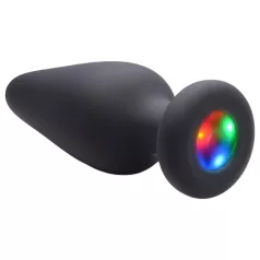 Booty Sparks - Beleuchteter Silikon Analplug (Schwarz)