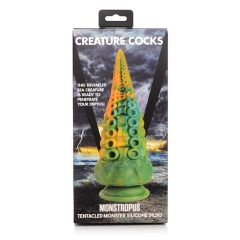   Creature Cocks Monstropus - Oktopusarm-Dildo - 22cm (gelb-grün)