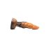 Creature Cocks Ravager - Texturierter Silikondildo - 20cm (Orange)